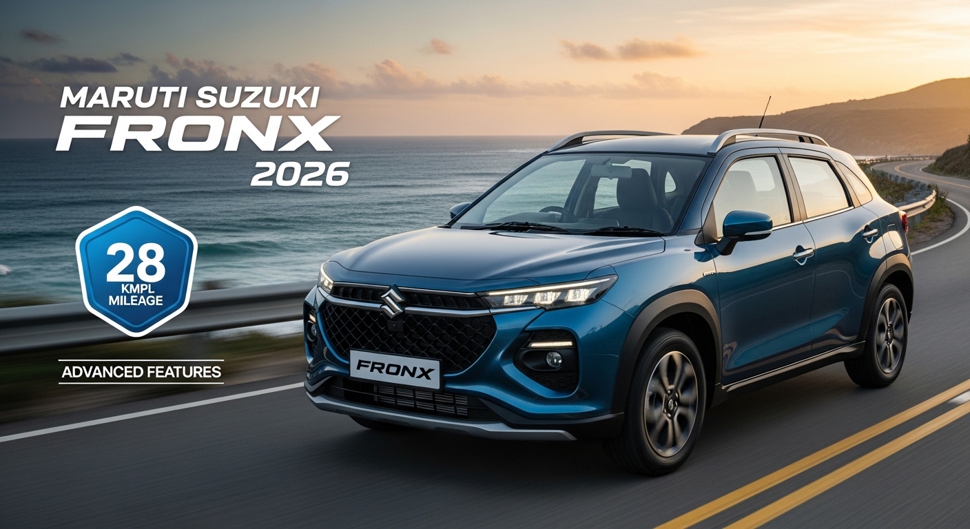 Maruti Suzuki Fronx 2026: 28 kmpl माइलेज