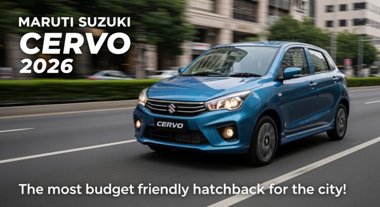 Maruti Suzuki Cervo 2026