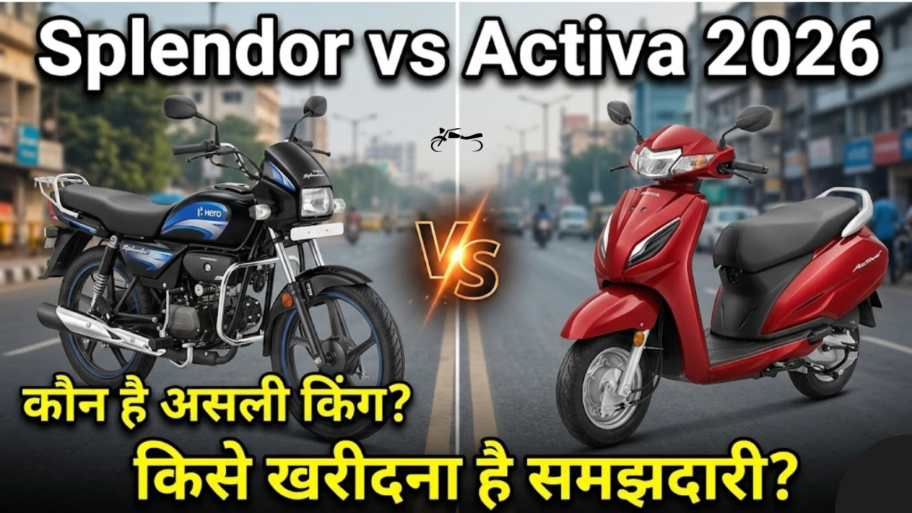 Hero Splendor vs Honda Activa